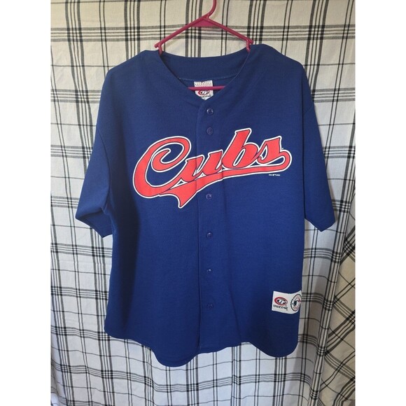 Vintage 2002 Chicago Cubs True Fan Sammy Sosa Jersey #21 Shirt MLB‎ Baseball XL - Picture 1 of 9